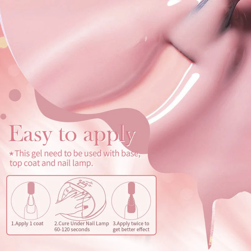 Nude Jelly Gel Polish JN05 10ml - Image 3