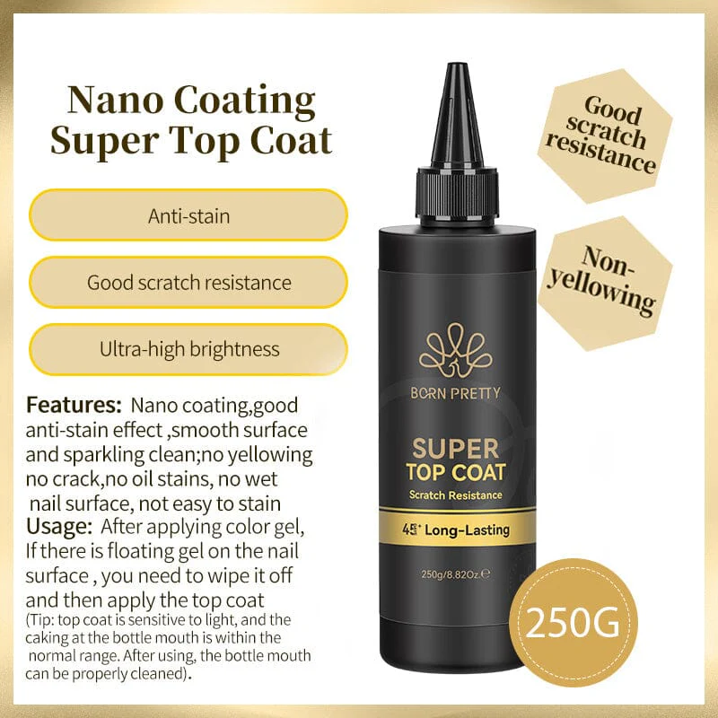 Base Gel Top Coat 250g - Image 6